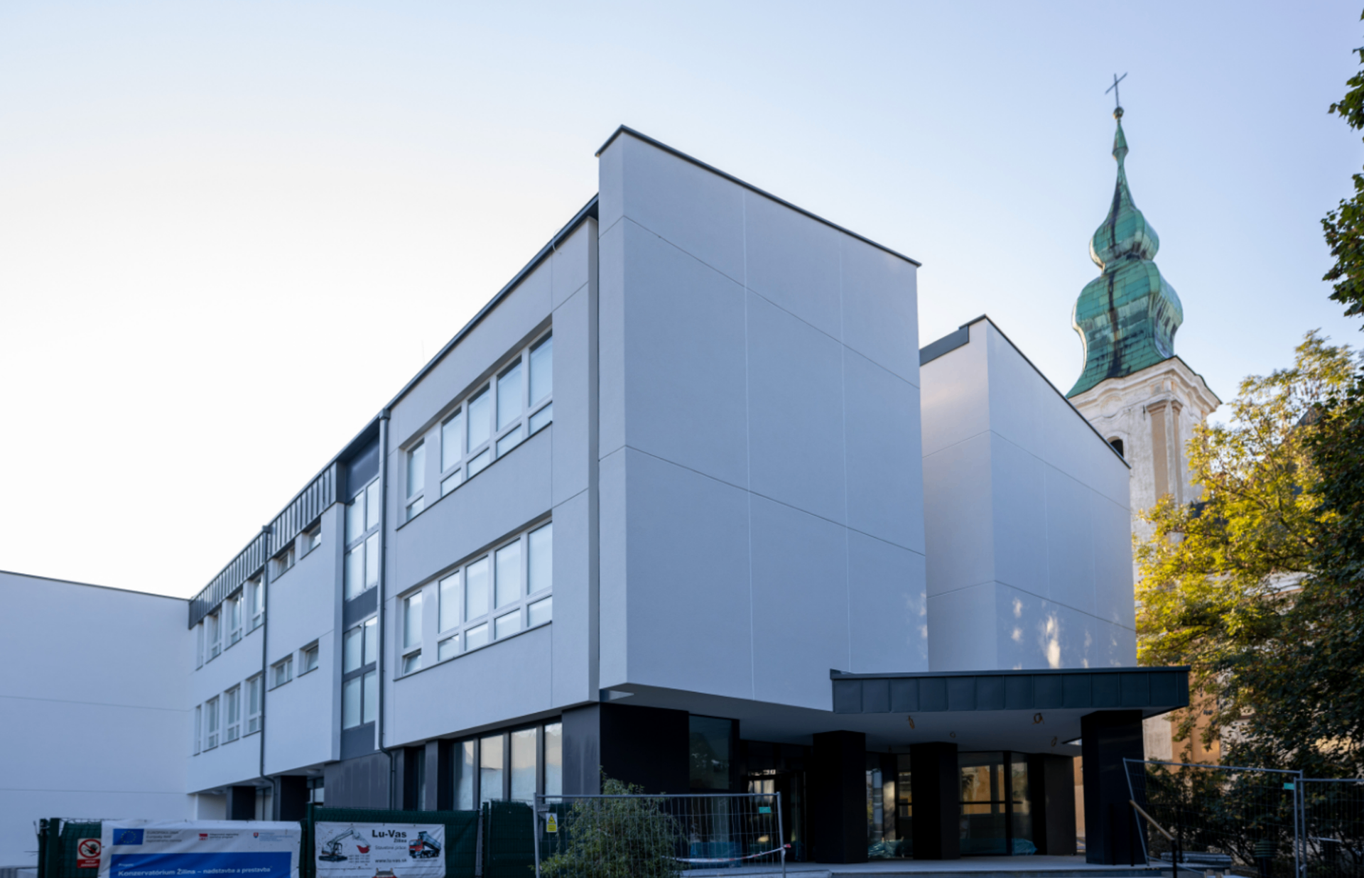Konzervatórium Žilina — nadstavba a rekonštrukcia